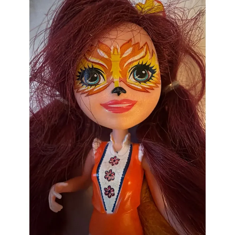 Enchantimals Felicity Fox Red Hair Orange Bushy Tail 6